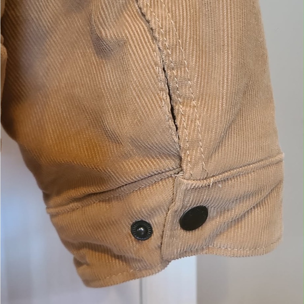 Levi's Corduroy Sherpa-Lined Jacket in Tan - Picture 5 of 12